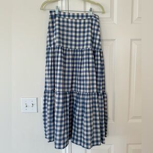 Gap Gingham Skirt